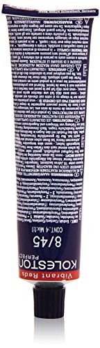 Wella Professionals Koleston Perfect Permanente CremeHaarfarbe, 8/ 45 hell Blond rot-mahagoni, 1er Pack (1 x 60 ml)