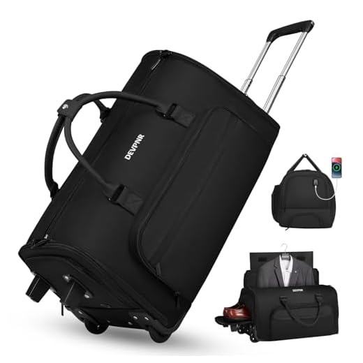 DEVPNR Versatile Rolling Garment Bag
