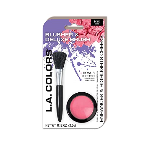 Blusher & Deluxe Brush (carded) CBC143 Mink