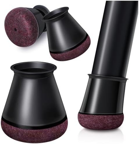 24 sztuki Zaślepki do mebli okrągłe, Ochraniacze na nogi krzeseł Silikonowe, ...