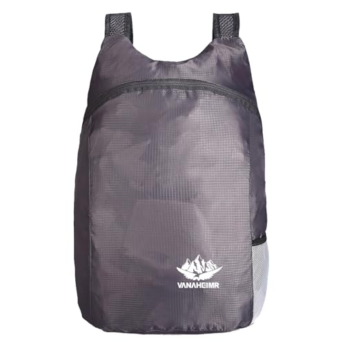 Bekahizar Faltbarer Rucksack 20 L – Ultralight, Leicht & Praktisch Für Reisen, Wanderungen & Outdoor