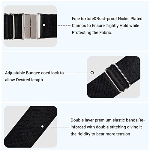 Moon Wood Plus Size Thigh Garter Belt, Adjustable High Elastic Garter Belt4