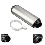 Per 90-160CC per ATV XR50 CRF50 Pit Dirt Bike tubo di coda silenziatore adesioni silenziatore tubo di scarico moto universale.