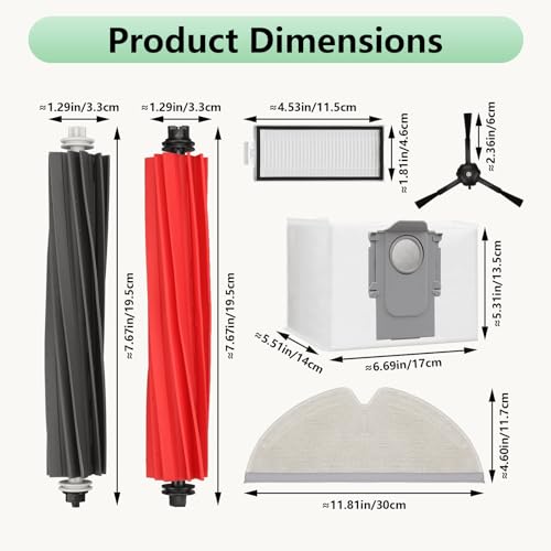 Q8 Max Replacement Parts Fit For Roborock