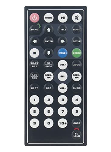 Télécommande AXV150BT pour autoradio Axxera Audio de rechange noir