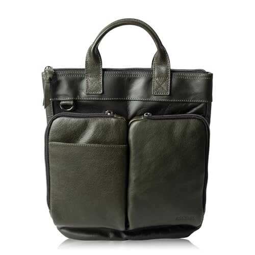 [�_�u���X] 2WAY �w�����b�g�o�b�O �g�[�g�o�b�O �{�v �V�����_�[ A4 ���v �C�^���A�����U�[ JQF-1586 (�O���[��)