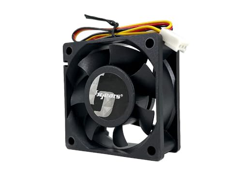 Bgears b-Blaster 60 2 ball bearing 5500 RPM DC Fan with Excellent Airflow of up to 40 CFM Black