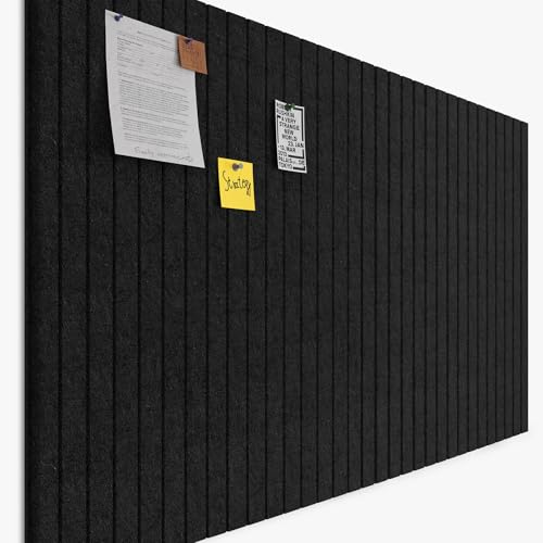 Uoisaiko 12 Piezas Tablero de Corcho 30x30 cm, Corcho Pared Autoadhesivo con 60 Chinchetas, Tablón de Fieltro para Fotos Notas en Casa Oficina