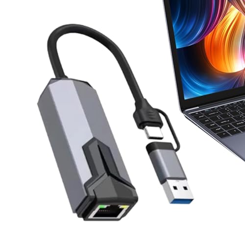 5gb Network Card - 5gbps High-Speed Double-Ports, PCIe Express Internal Adapter Unit, RTL8126 Chipset Connectivity Hardware, RJ45 Port LAN Extension | Component for Gamers & Live Streamers