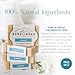 Bend Soap Company All Natural Handmade Goat Milk Soap for Dry Skin Relief, Unscented, 18 Oz, Pack of 4