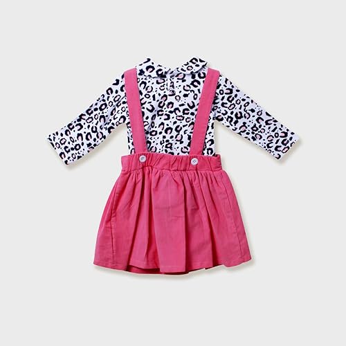 Image of Mom's Love Baby-Girl's Cotton Classic Above The Knee Casual Dress