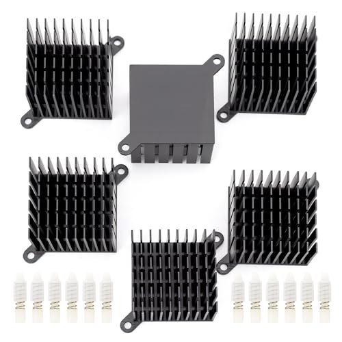 Radiador para chip IC de 38mm ideal para actualizar ordenadores antiguos y servidores caseros