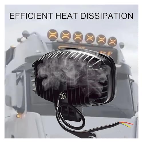 Phares LED pour Scania 9 pouces blanc jaune 100W