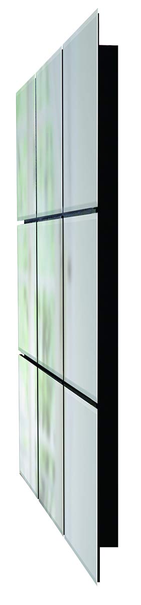 塩川光明堂 ウォールミラー 3462B-WH 八角形 塩川光明堂 ウォール