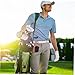 BESPORTBLE 2pcs Golf Storage Case Shock Pouch for Golfing Accessories Compact Holder Design for Easy Carrying Zip Case for Distance Golfers