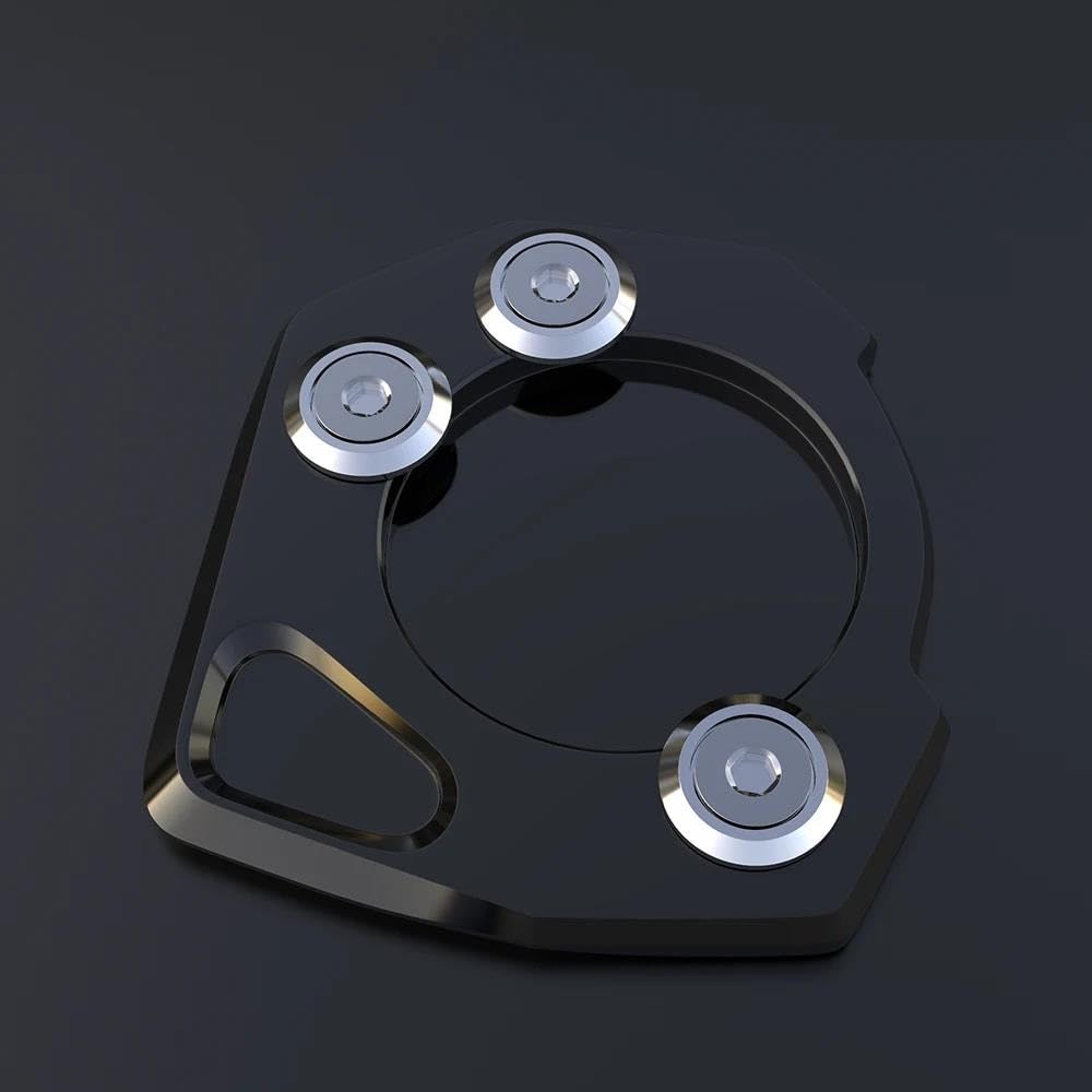 Accessories Kickstand Foot Side Stand For Husqvarna Vitpilen 401 Svartpilen 701 Enduro Supermoto SMC Motorcycle Enlarge Extension Pad Support Plate(Black)