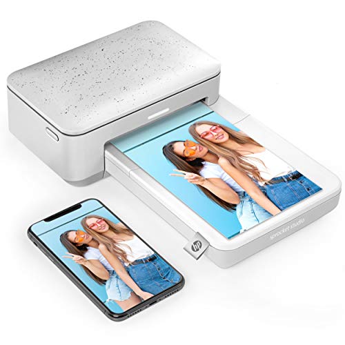 HP Sprocket Studio - Impresora fotográfica portátil con tecnología de sublimación de color – Bluetooth