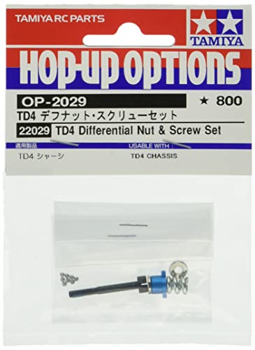 TAMIYA 22029 TD4 kit de différentiel à billes pour stopper le sous-virage RC