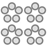 BESPORTBLE 20 Stück Ersatz Keramikscheiben 20mm für Schall Luftbefeuchter Geräuscharm Effiziente Zerstäubung Kompatibel für Zuhause und Büro