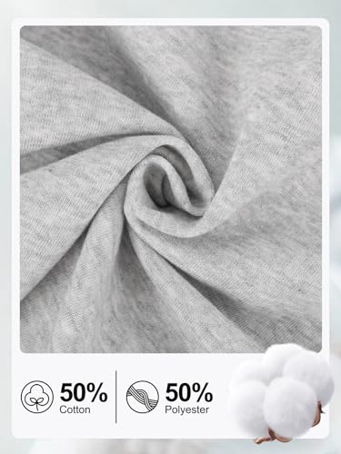 Gihuo Cargo Sweatpants for Men Athletic Baggy Fleece Pants Open Bottom Wide Leg Drawstring Joggers with Pockets4