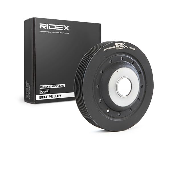 Polea de cigüeñal RIDEX 3213B0047 para sustitución preventiva de dánper 4