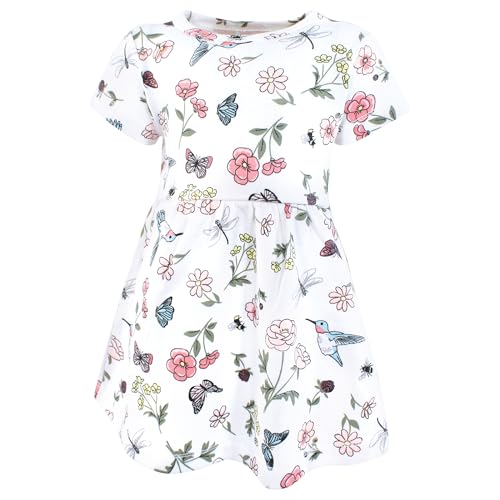 Image of Hudson Baby Girl's Cotton Dresses