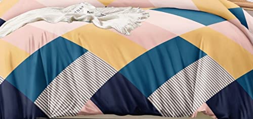 Image of Supersoft Microfiber Reversible AC Comforter /Duvet /Blanket /Quilt Double Bed - 90 inch x 100 inch inch - Oyester Pink (Comforter ONLY)