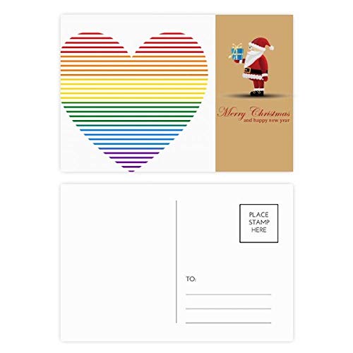 Cartes postales Rainbow Gay Lesbian (lot de 20) pour correspondance LGBT+
