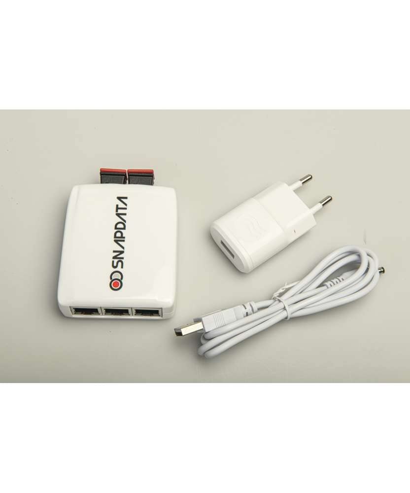 ACTELSER | Convertisseur de médias avec 2 connecteurs POF | Convertisseur avec 3 RJ45 et 2 POF.