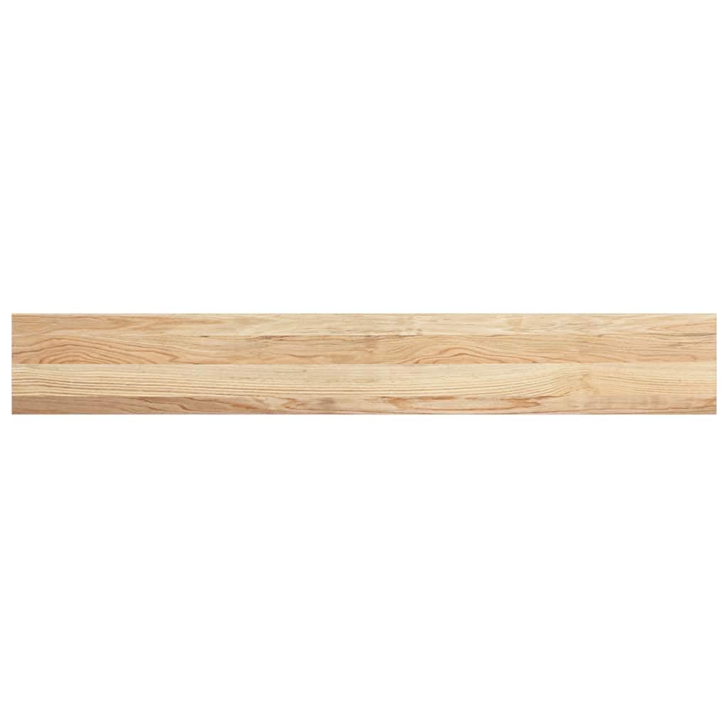 vidaXL Davanzali 2 pz Non Trattati 140x20x2cm Legno Massello di Rovere, Bordo della Finestra, davanzale della Finestra in Quercia, davanzale in Legno