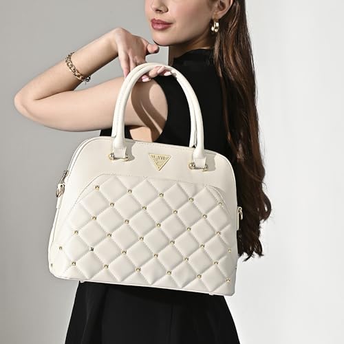Image of Lavie Signature Women's Stud Elko Satchel Handbag | Satchel Bag for Work | Ladies purse | Stylish Shoulder Bag | Gift For Women