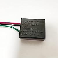 Vista 2 de SaiDian 2 unids interruptor táctil para lámpara 120 V sensor táctil dimmer interruptor para LED bombilla incandescente módulo de control