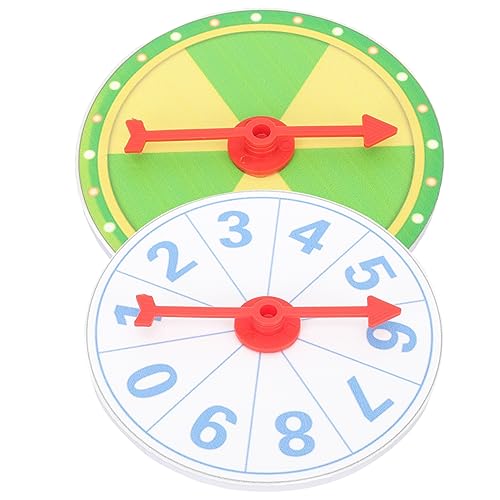 OFFSCH Game Prize Wheel Set Pcs Rotating Wheel of Fortune Party Game Props for Wedding Birthday