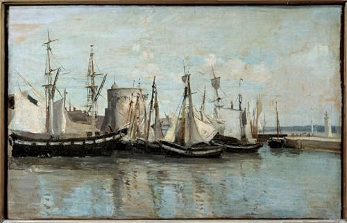 Carteles de Jean Baptiste Camille Corot para renovar paredes aburridas con arte marino 60x90cm