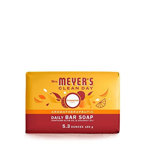 Mrs. Meyer's Bar Soap - Cruelty-Free Clementine Scent