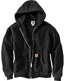 Carhartt Men's Big & Tall Quilted Flannel-Lined Sandstone Active Jacket J130
