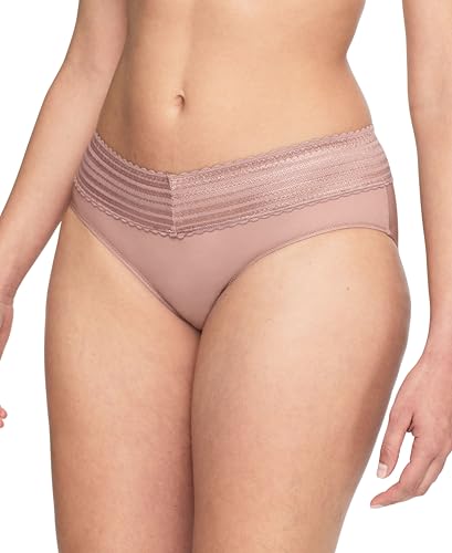 Image of Warner's Women's No Pinching No Problems Dig-free Comfort Waist With Lace Microfiber Hipster 5609j, Retired Colors