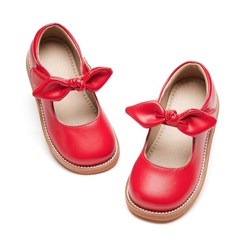 Image of Otter MOMO Toddler /Little Girls Mary Jane Slip-on School Uniform Party Dress Shoes