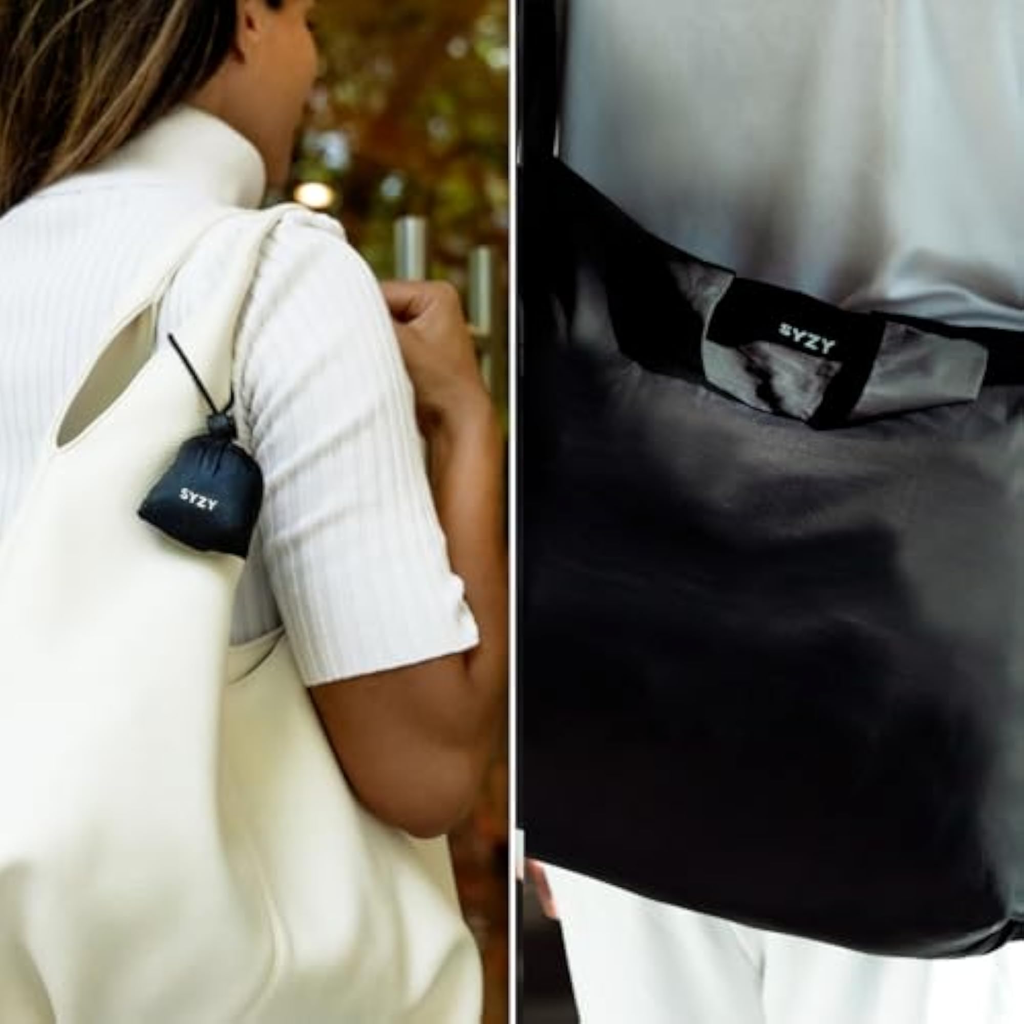 World's Most Compact Travel Tote Bag, Portable Shopping Bag