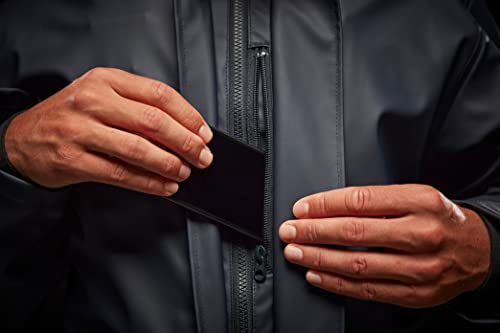 Helly-Hansen Gale Rain Jacket - PU-Coated Waterproof Jacket for Men - Windbreaker Fit - Spring Shell Packable Hood