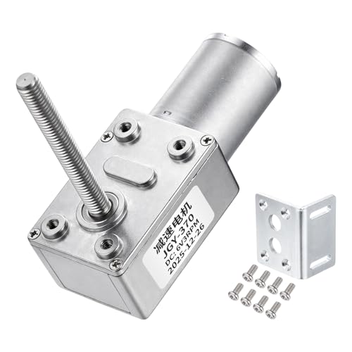 Motorreductor helicoidal de alto par 6V para solucionar averías de giro lento en hornos