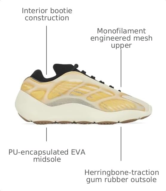 Image of adidas Men's Yeezy 700 V3 Sneakers