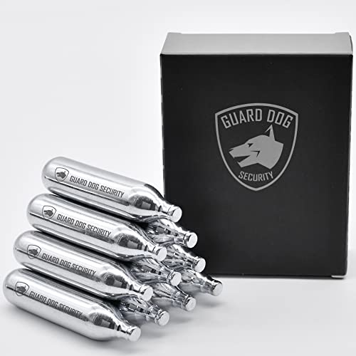 Guard Dog Security Co2 Cartridges - 12 Gram Non-Threaded, Compatible To Co2 Bb Gun, Air Gun, Airsoft Gun, Air Pistol, Air Rifle - High Grade (Pack Of 10) #TOP5