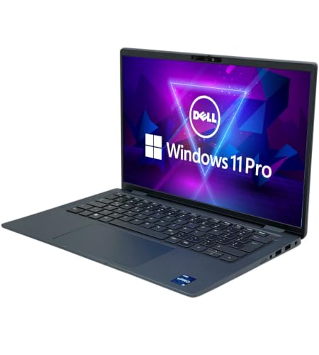 Image of Dell Latitude 7440 14 inch Touchscreen FHD Business Laptop Computer, Intel Core i7-1365U, 32GB DDR4 RAM, 512GB SSD, WiFi, BT, Backlit Keyboard, Fingerprint Reader, Blue, Windows 11 Pro (Renewed)