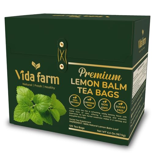 VIDA FARM Lemon Balm Tea Bags Review: Is This Calming Herbal Tea Worth Buying?