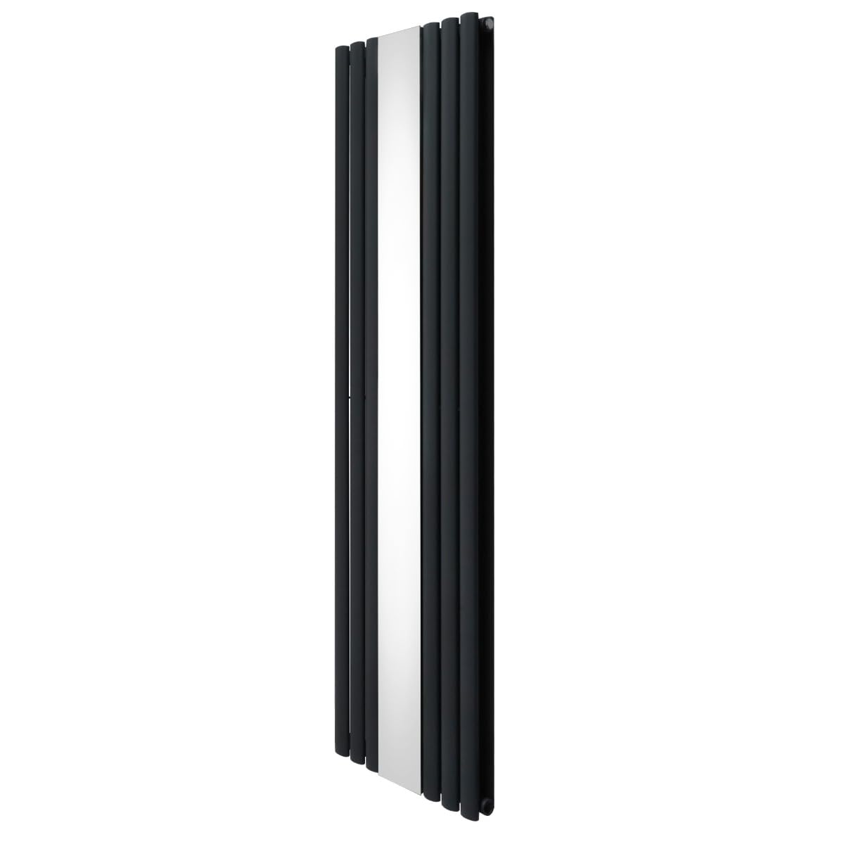 Oval Mirror Radiator - 1800Mm X 500Mm - Anthracite Grey 5055986188650