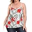 A# Floral Print-adjustable Strap