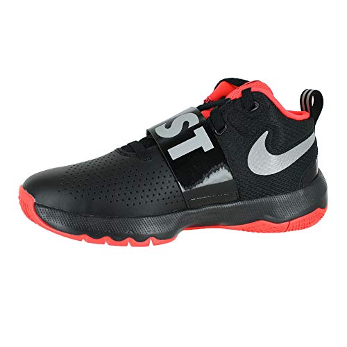 Nike AQ9977-001: Team Hustle D8 JDI (GS) Black Reflect Crimson Sneakers (6.5 M US Big Kid)3
