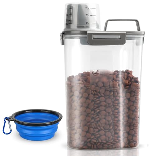 TIOVERY Small Airtight Cat Food Container