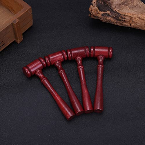 Gadpiparty 15 Pçs Mini Juiz Martelo Prop Brinquedo Martelo De Madeira Durável Cosplay Advogado Juiz